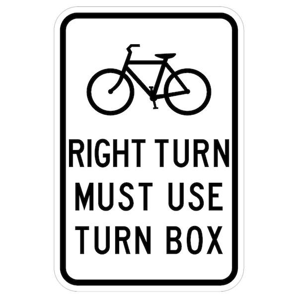 Sign Solutions Usa Traffic Sign, 12 in Width, Aluminum Sign, Vertical Rectangle DUS12DWT1218R9-23aR - main