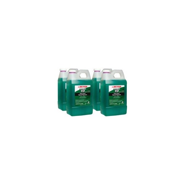 Betco Green Earth FastDraw 13 Natural Degreaser - Concentrate - 67.6 fl oz (2.1 quart) - Bio-based, 4PK 2174700 - main