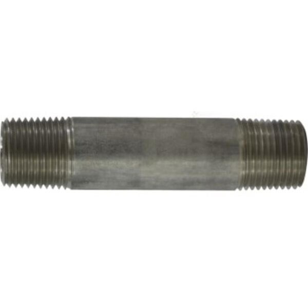 Gizmo 0.5 x 4 in. Schedule 40 Stainless Steel 304 Pipe Nipple GI3987580 - main