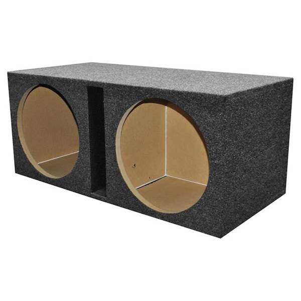 Hi-Tec 2 Hole 15 in. Vented Woofer Box with 1 in. MDF face HI598647 - main