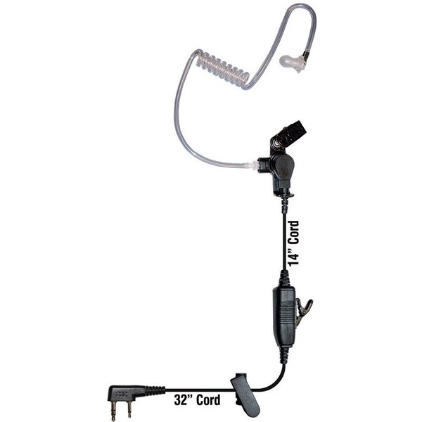 Klein Electronics Inc Blackbox Star Earset - Mono - Wired - Earbud - Monaural - In-ear Star-K1 - main