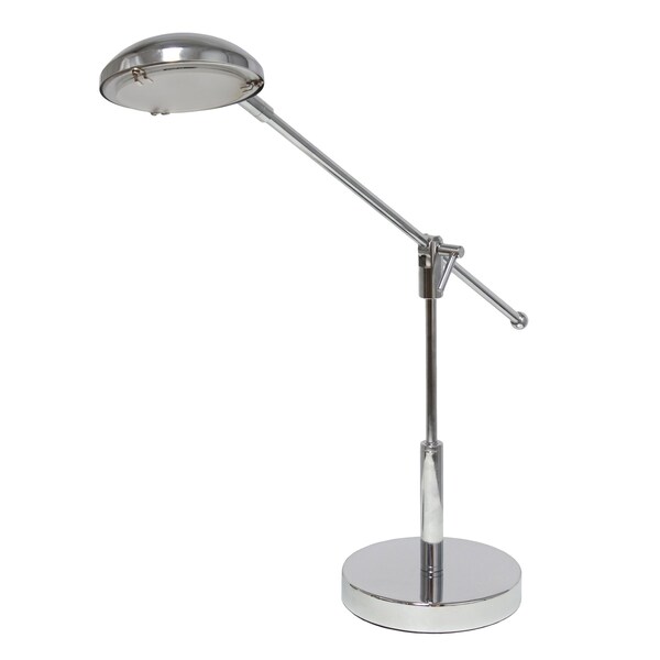 Homeroots 21" Silver Metal Table Lamp 646317 - main