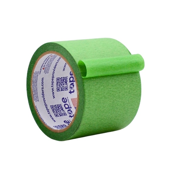 Wod Tape Green Painters Tape - 1.5 inch x 60 yds. 32 Pack Thick & Wide Masking Tape, 32PK WOD PMT622-01500-32-60-GRE - main