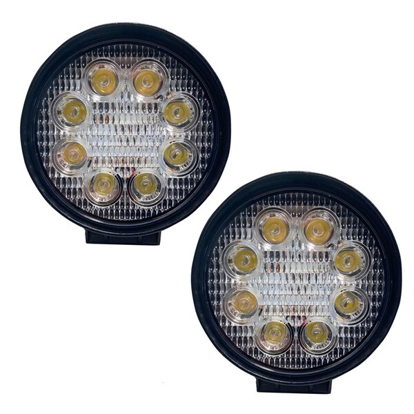 Race Sport Lighting Street Series 4In Round Led Spot Lights 27W/1,755Lm RS-27W-R-2 - main
