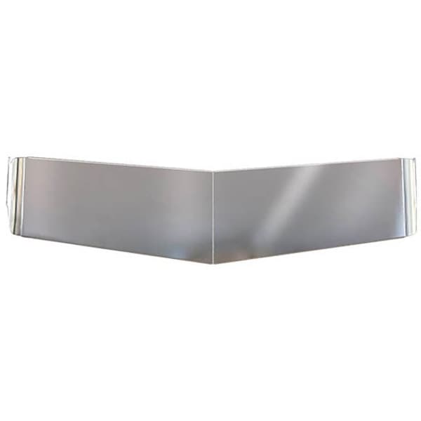 Ilc Replacement For Kenworth W900B Aerocab Year 2000 10 To 12 In Stainless Steel Intimidator Challenger WZ-ED5X-E - main