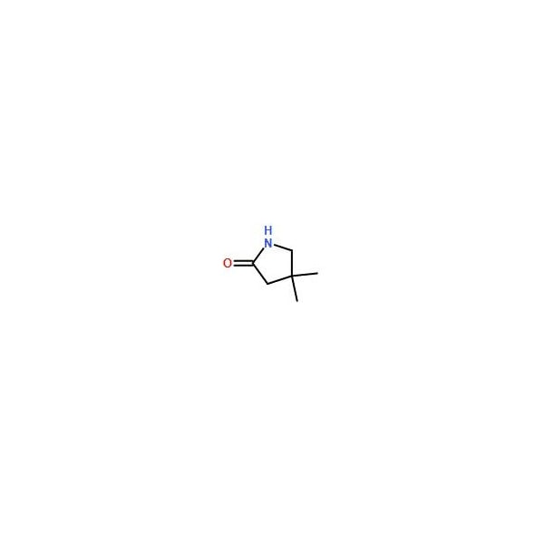 Ak Scientific 4, 4-Dimethylpyrrolidin-2-one (10g), CAS 66899-02-3 0268AC-10g - main