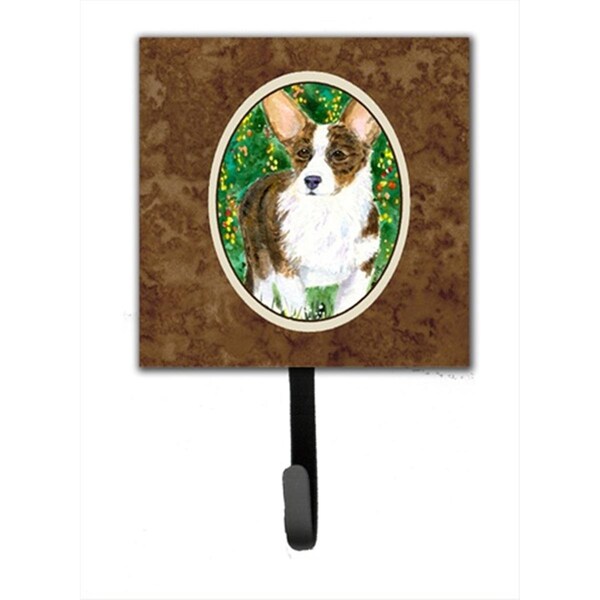 Carolines Treasures 4.25 x 6 in. Corgi Leash Or Key Hook SS8970SH4 - main