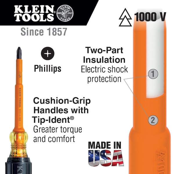 Klein Tools General Purpose 1000V Insulated Tool Kit 22-Piece