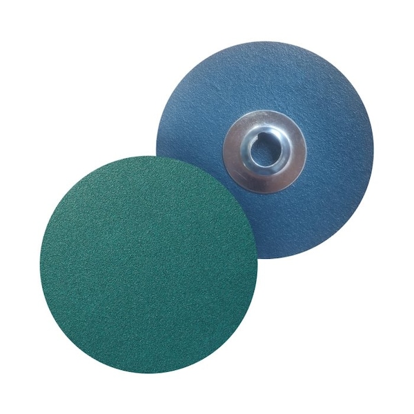 Klingspor Quick Change Disc QMC 2" 24 Grit Lubricated Ceramic QMC024CRL200 - main