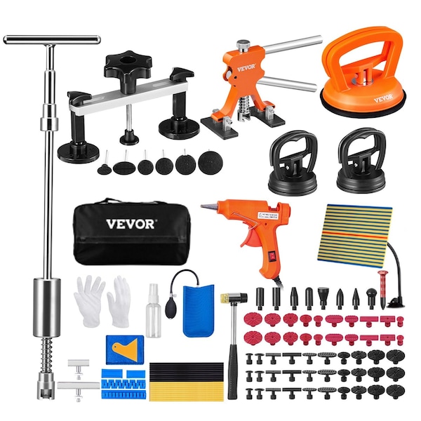 Vevor Car Body Dent Puller Bridge Lifter 107PC Paintless Hail Remover Repair Kit MPT-YK0457 - main