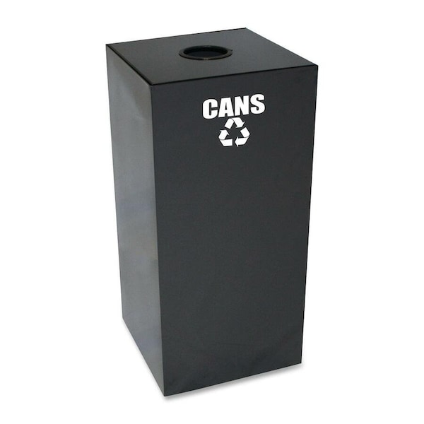 Witt Industries 32 gal Square Charcoal, Metal 32GC01 - main