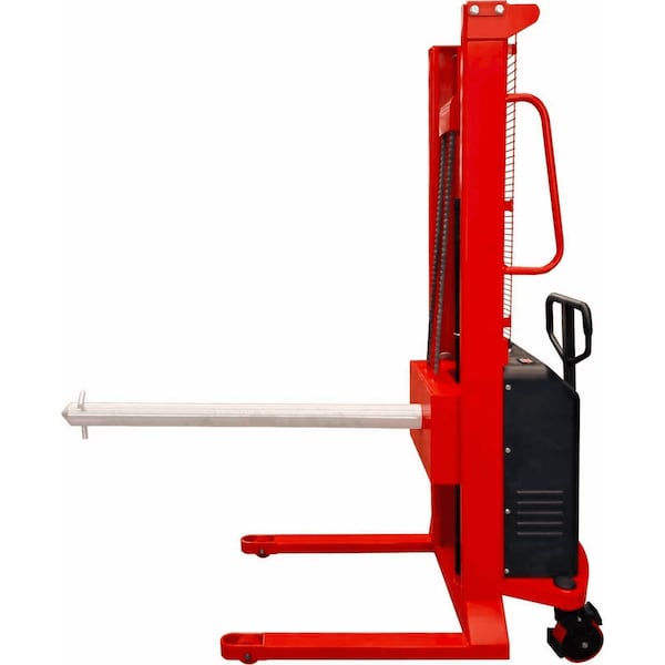 Pake Handling Tools Powered Roll Stacker, Ple Dia.4.7in, L 48in, 660 Lb. Cap., 70in Lift Height PAKES-ERL1018 - main