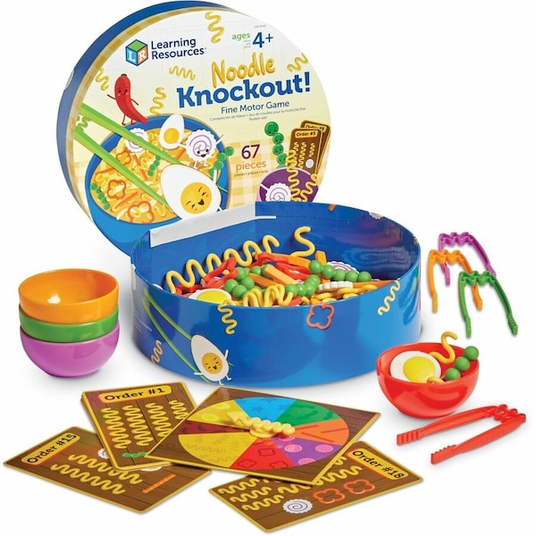Learning Resources Noodle Knockout Fine Motor Game LER5549 - main