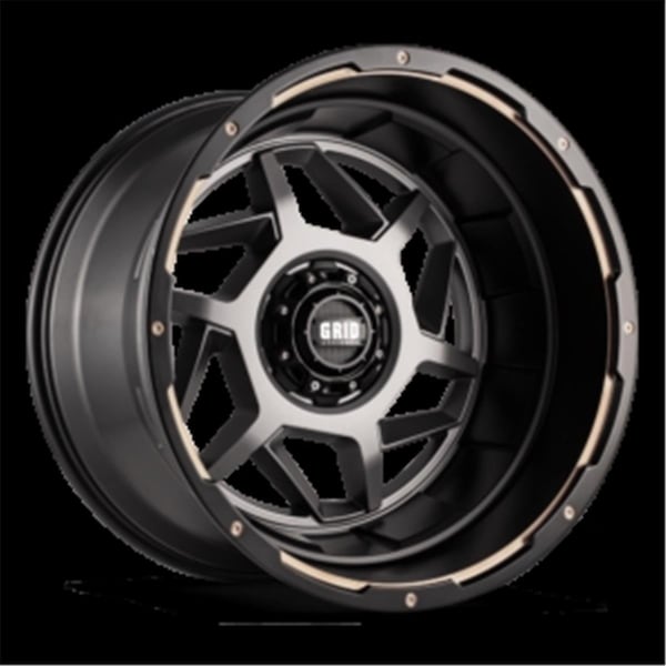 Hard Top D2955A151 20 x 9 GD14 15 mm Offset 5 x 150 Anthracite with Black Lip Wheel HA1589496 - main
