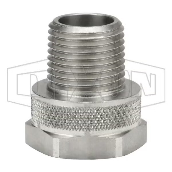 Dixon The Right Connection RMA Garden Hose Adapter, 3/4-11-1/2 x 1/2 in Nominal, FGHT x MNPT End Style, D 5031208SS - main