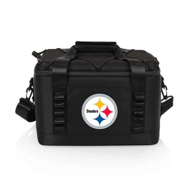 Picnic Time Family Of Brands NFL Pittsburgh Steelers - Tarana Superthick Recycled Cooler - 12 can 630-12-179-254-2 - main