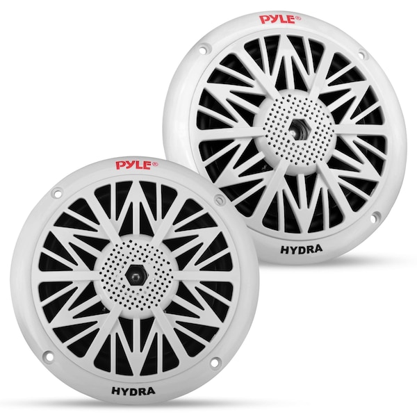 Pyle Pyle 5.25 Inch Dual Marine Speakers - 2 Way Waterproof, Outdoor Audio System, Poly Carbon Cone PLMR52 - main