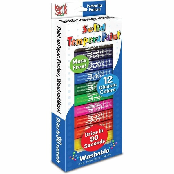 Kwik Stix Solid Tempera Paint Sticks, Classic Colors, PK24 TPG-602 - main