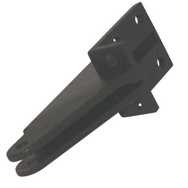 Muebles Para El Hogar 1.62 x 4.25 x 1.12 in. Bronze Plastic Jamb Bracket MU2738932 - main