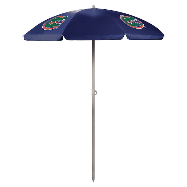 Picnic Time Family Of Brands NCAA Florida Gators Outdoor Canopy Sunshade Beach Umbrella 5.5' 822-00-138-164-0 - main