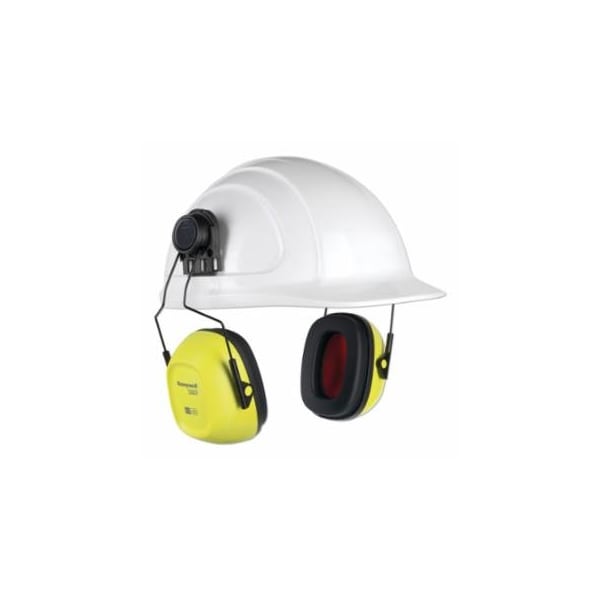 Howard Leight VeriShield, 100 Series Passive Earmuffs, 27 dB, Hi-Viz Yellow, Hard Hat, VS130HHV 154-1035127-VS - main