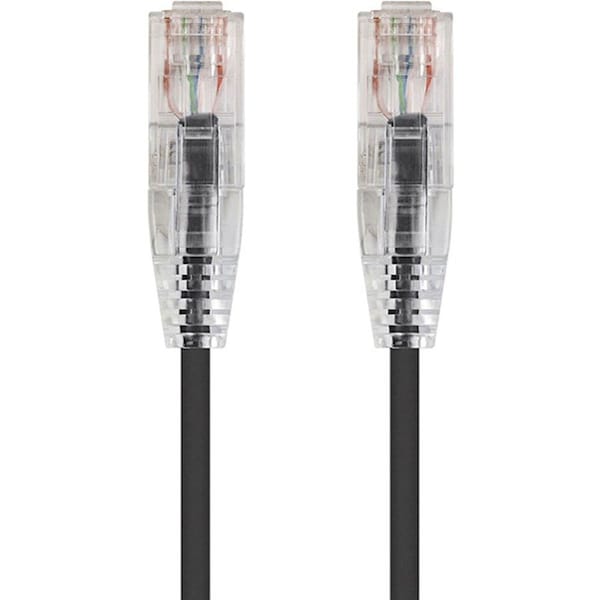 Monoprice Slim Cat6 Utp Network Cable, 3 ft.Black 13527 - main