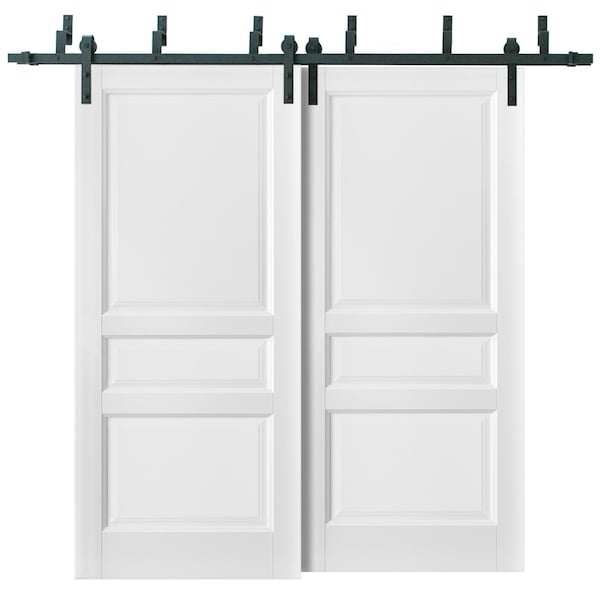 Sartodoors Slab Interior Door, 30" x 84", White LUCIA31S-BEM-3084 - main