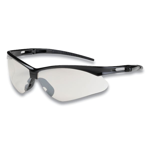 Bouton Optical Safety Glasses, Anti-Scratch, Clear Lens, Black Frame, Half-Frame 250-AN-10114 - main