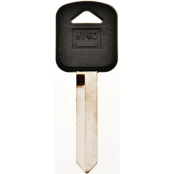 Hy-Ko Key Blank, Brass, Nickel, For: Ford Vehicle Locks 12005H67 - main