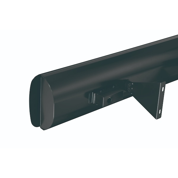 Eurofase SS 61in Dual Element 6000W 480V Heater, Black, Clover Decor Plate EF60480B2 - main