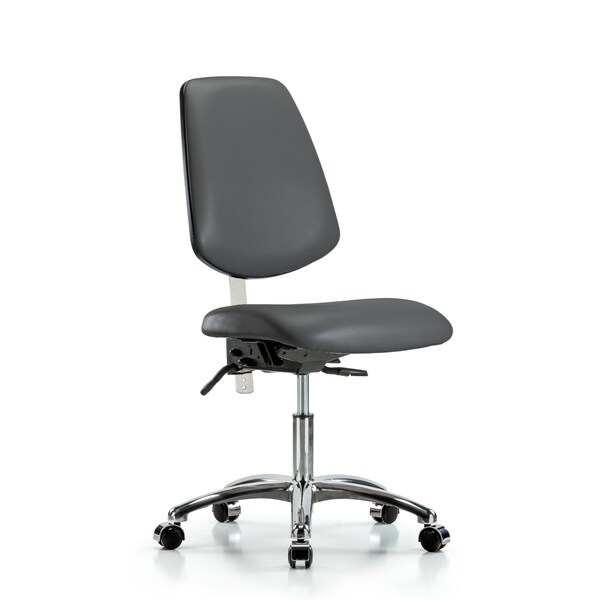 Blue Ridge Ergonomics Vinyl Clean Room Chair BR-NCR-VDHCH-MB-CR-T0-A0-CC-8823 - main