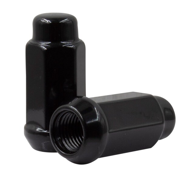 Coyote Wheel Accessories LUG NUTS, Steel, 1.90 in, 3/4 in Hex 701167BLK - main