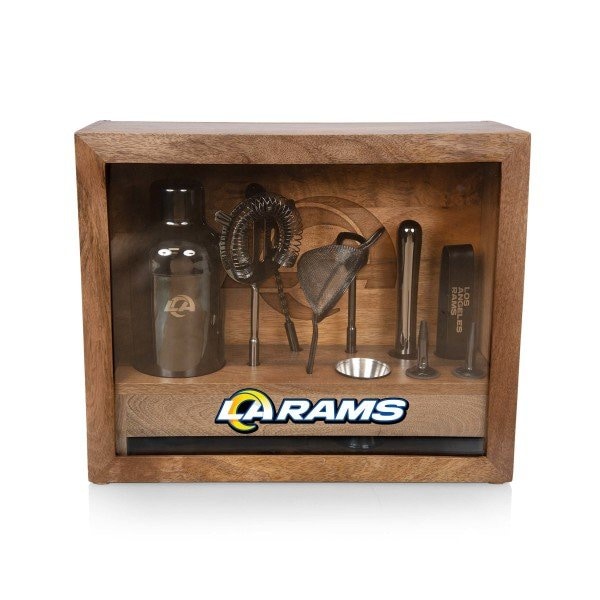 Picnic Time Family Of Brands NFL Los Angeles Rams - Old Fashioned Bar Set 861-09-511-337-2 - main