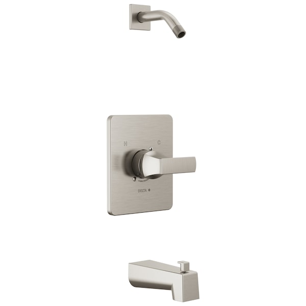 Delta Velum Monitor 14 Series Tub & Shower - Less Head In Stainless T14437-SSLHD - main