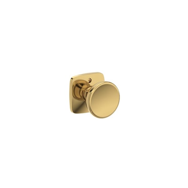 Baldwin Residential Door Knobs Half Dummy Reversible Lifetime Brass HDSOLSFR003 - main
