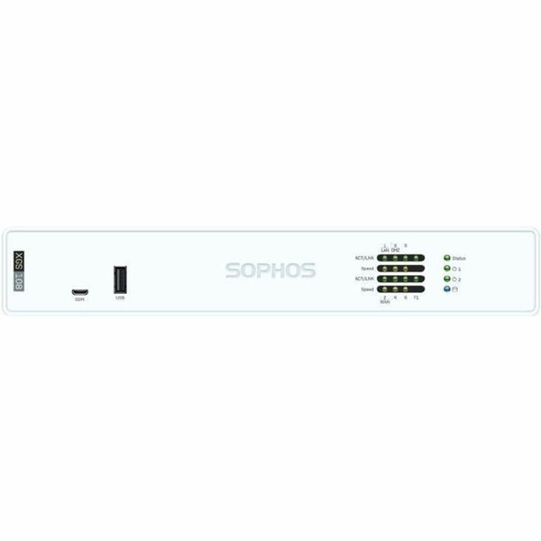 Sophos XGS 108 WITH XSTREAM PROTECTION, 3-YEAR - US POWER CORD XX108Z36ZZPCUS - main
