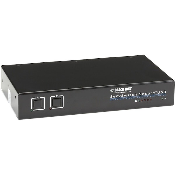 Black Box 2 Port Vga Secure Switch Tempest Level1, Cable SW2006A-USB-EAL - main