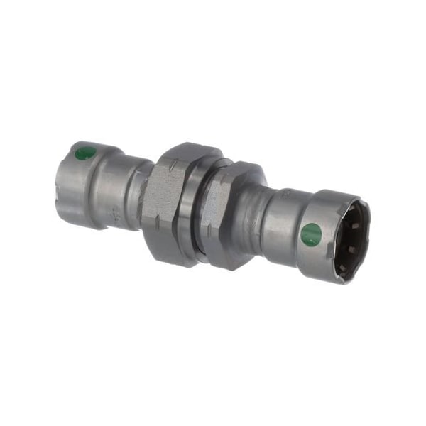 Viega MegaPress union P1 0.5 P2 0.5 carbon steel zinc-nickel coating 25700 - main
