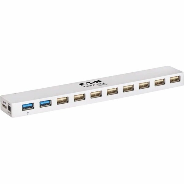 Tripp Lite USB Combo Hub, Plastic, 0.63 in H U360-010C-2X3 - main