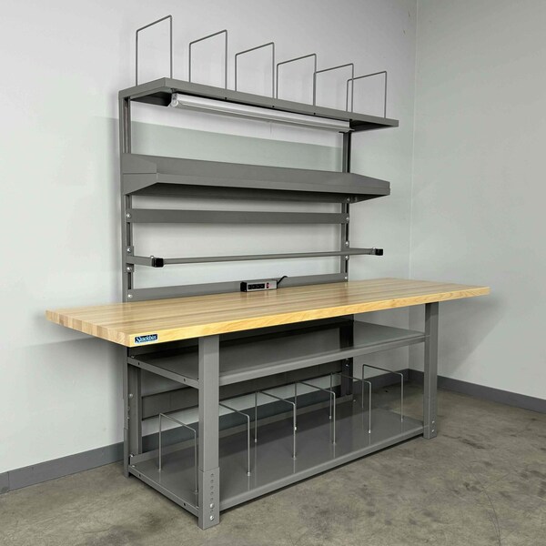 Stackbin Workbenches, 96" W, 1000 lb. M9630BSZ-VB - main