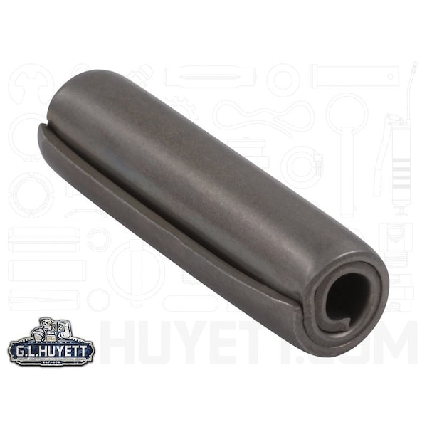 Huyett Coiled Spring Pin, Heavy Duty, 420 Stainless Steel, 0.375 in Dia x 1.375 in Length SPCSP-375-1375H - main