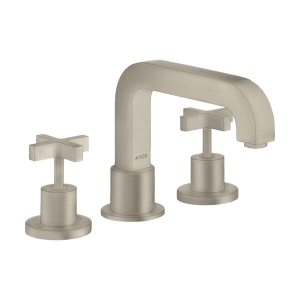 Axor Citterio 3-Hole Roman Tub Set Trim- Cross Handles in Brushed Nickel 39436821 - main