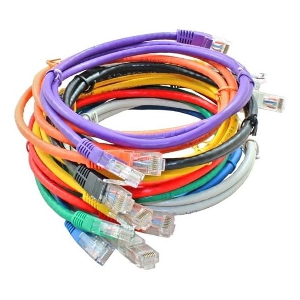Axiom 10Ft Cat6A 650Mhz Patch Cable Molded Boot (Red) - Taa Compliant AXG95822 - main