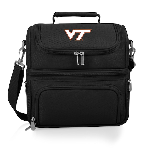 Picnic Time Family Of Brands NCAA Virginia Tech Hokies Pranzo Lunch Bag - Insulated Lunch Box with Picnic Set 512-80-175-604-0 - main