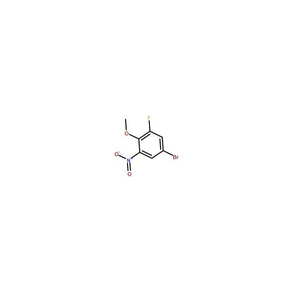 Ak Scientific 4-Bromo-2-fluoro-6-nitroanisole (1g), CAS 74266-66-3 X4242-1g - main