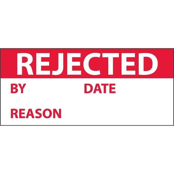 Nmc Rejected By Date Reason Label, Pk3 INL8 - main
