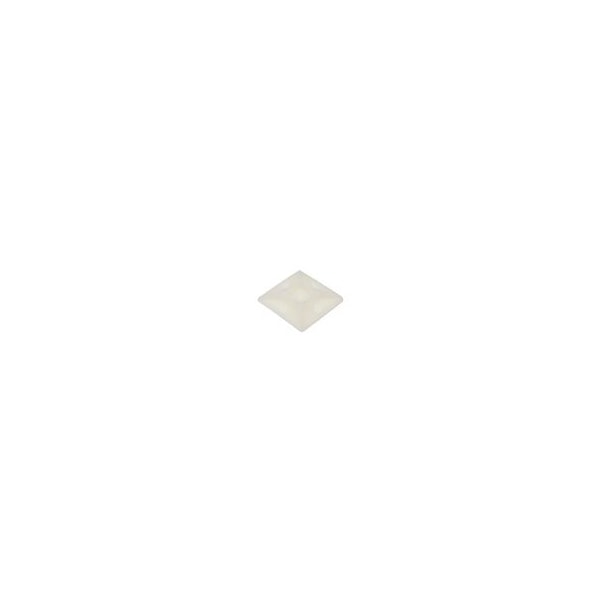 Nsi 4-Way Adhesive Backed Cable Tie Mount, 1-inch Square FTH7A-D - main