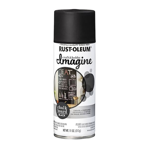 Rust-Oleum Imagine Craft and Hobby Chalkboard Spray Paint- 10 oz 345690 - main
