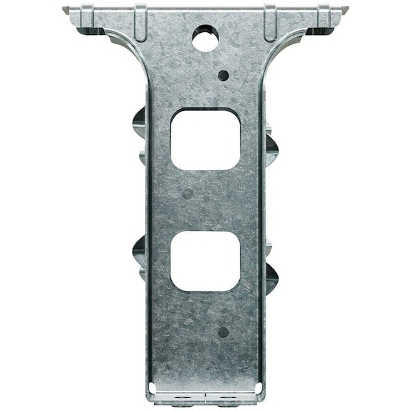 Simpson Strong-Tie PF Post Frame Hanger, 5-3/8 in H, 1-1/4 in D, 1-9/16 in W, 2 x 6 in, Steel PFD26B - main