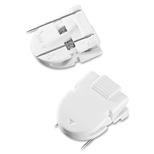 Advantus Panel Wall Clips Fabric Panels, Wht, PK4 75300 - main